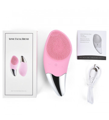 Electric Silicone Facial Cleansing Brush