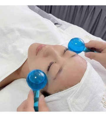 Cristal Gelo Massagem Facial